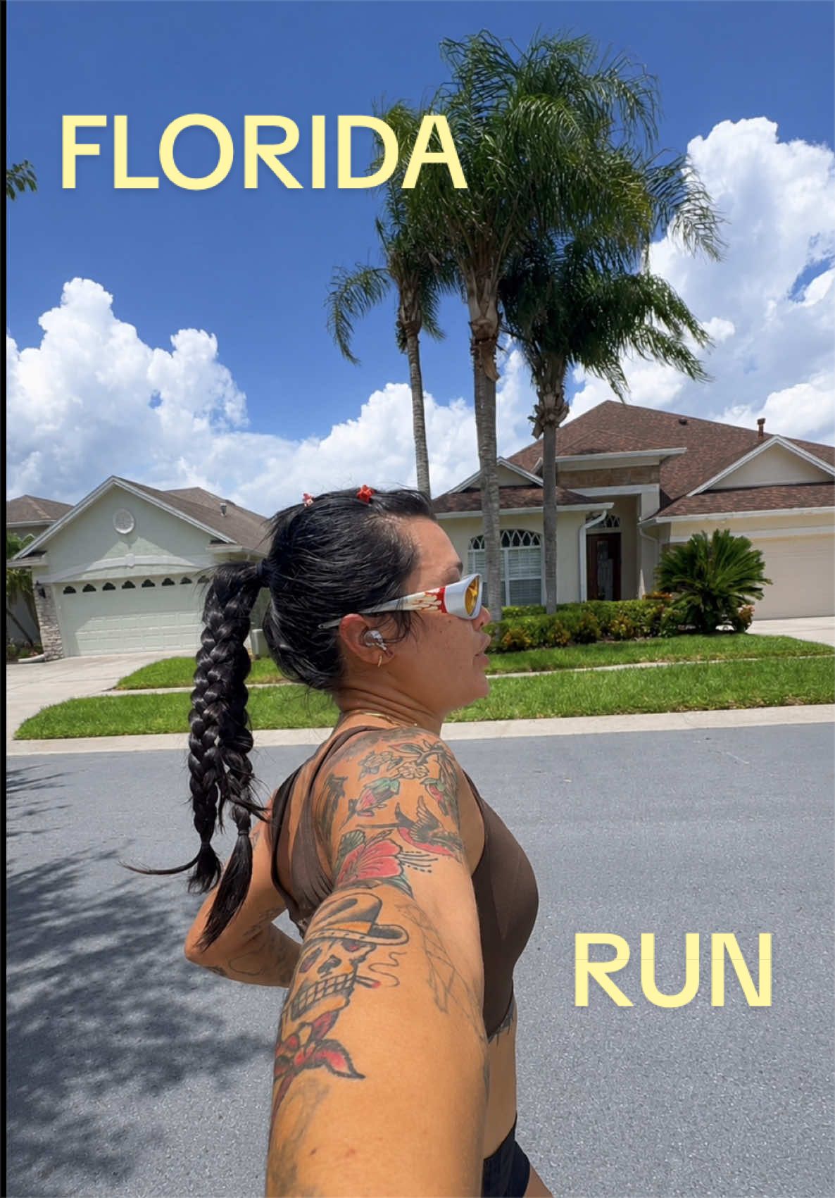 @Janine runs and paints