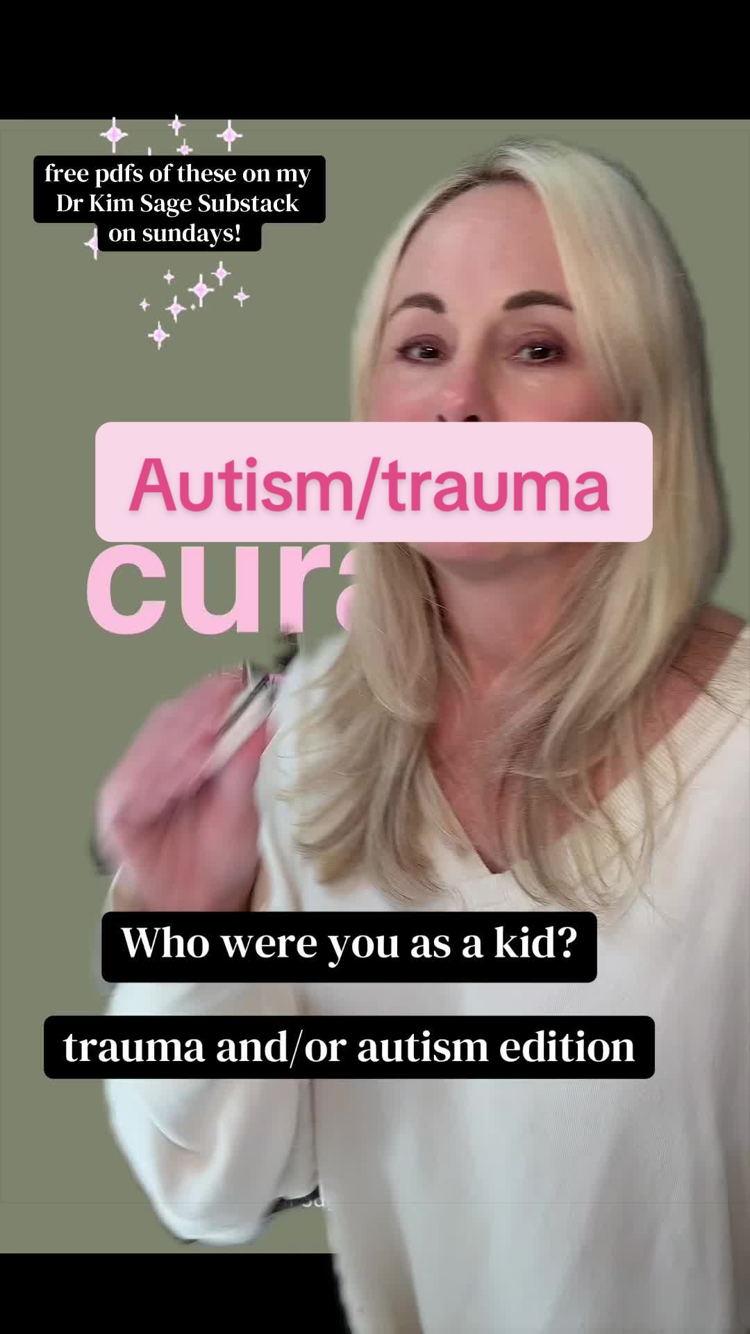 @Dr Kim Sage🦋psychologist