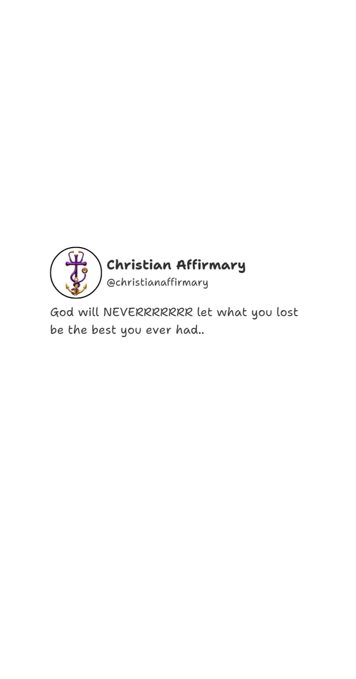 @✝️Christian Affirmary✝️